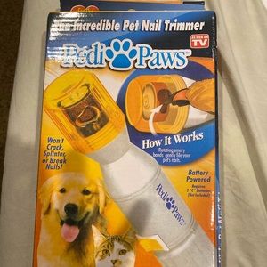 Pedi-Paws the fast, easy & gentle way to trim pet